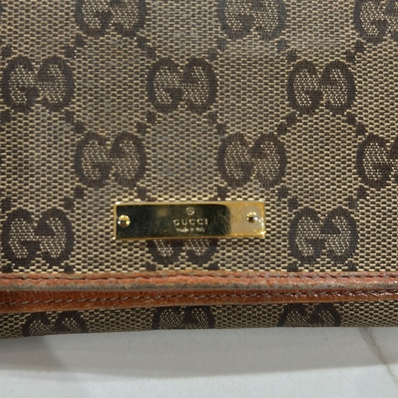 Gucci wallet long in brown - Picture 3 of 12